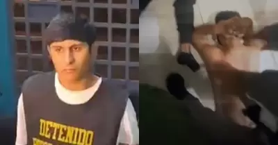 Banda criminal detenida en Chorrillos.