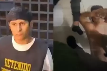 Banda criminal detenida en Chorrillos.