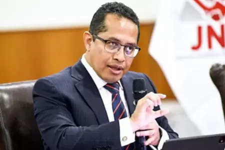 Presidente del JNE advierte riesgo presupuestal