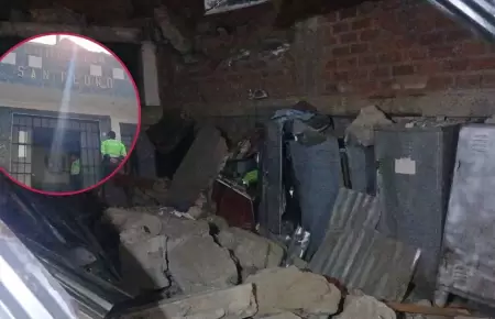 Emergencia en la comisara de San Pedro - El Agustino.