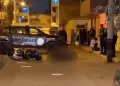 Los Olivos: Sujetos acaban con la vida de un motociclista en pleno estado de emergencia