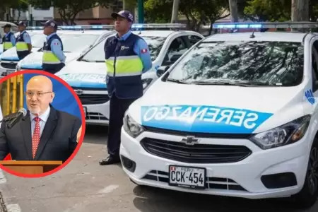 Carlos Bruce critica serenazgo