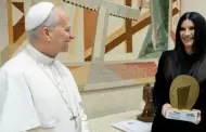 Papa Len XIV recibi a Laura Pausini en el Vaticano y le confiesa ser su fan desde hace ms de 30 aos