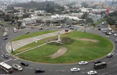 Inician trabajos nocturnos en un tramo de la Av. Javier Prado Oeste.