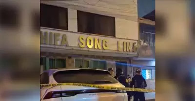 Joven de 19 aos queda herido tras ataque a balazos a chifa en el Callao.