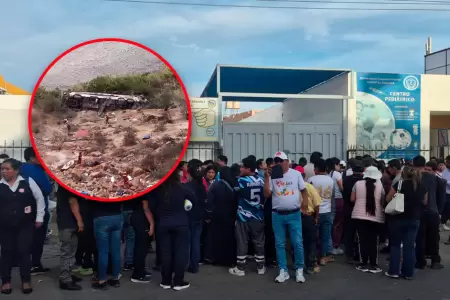 Familiares van a a identificar a los fallecidos.