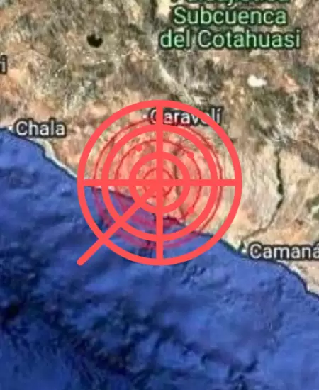 Temblor de magnitud 3.7 remece Arequipa.