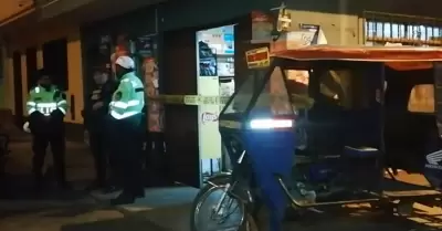 Un muerto y un herido dej balacera en Huaycn.
