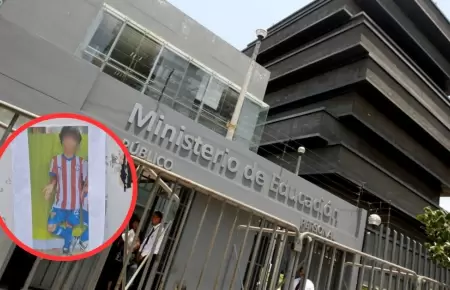 Minedu se pronuncia por muerte de menor en colegio