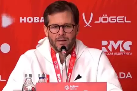 Manuel Barreto asegur estar orgulloso del rendimiento de Per.