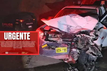 Accidente en Arequipa
