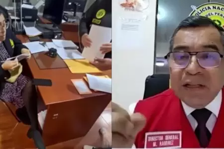 Defensor de la PNP sobre denuncia de fiscal