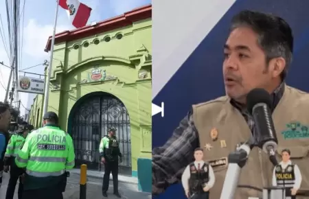 Abogado Jos Palacios denuncia que policas estn manteniendo comisaras.