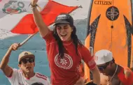 Vania Torres hace historia para el el Per al coronarse en Mundial de Surf (SUP) en El Salvador