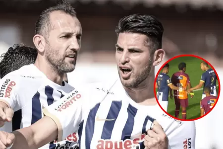 Hernn Barcos se pronuncia tras tenso momento con Zambrano