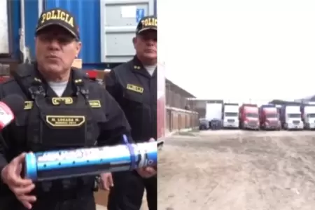 Pirotcnicos incautados en Lurn.