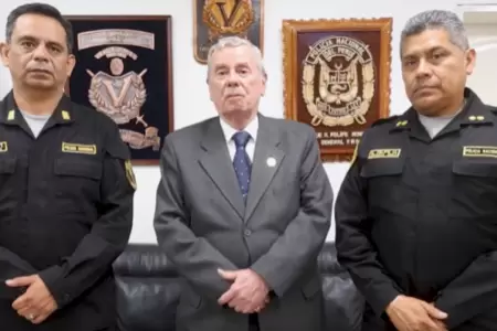 Rospigliosi exige represin policial "con toda energa" ante paro de transportis