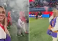 Hincha rusa causa furor al declararse enamorada de los jugadores peruanos: "Quiero marido latino"