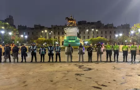 Plaza San Martn en declarada intangible