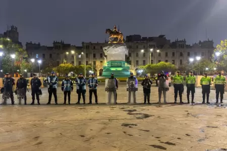 Plaza San Martn en declarada intangible