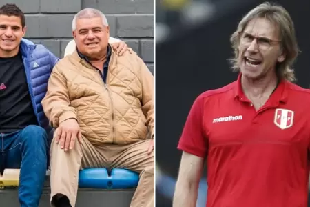 Pap de Aldo Corzo encar a Ricardo Gareca