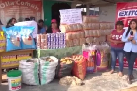 Ollita Comn Corazones Unidos recibe una tonelada de alimentos.