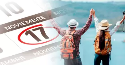 Da no laborable el 17 de noviembre.