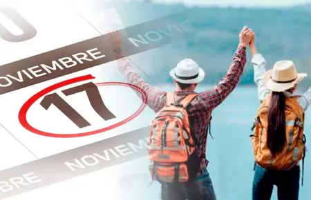 Da no laborable el 17 de noviembre.