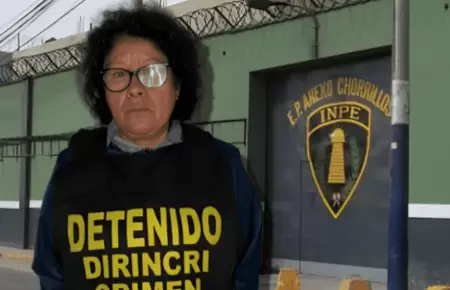 Madre de 'El Monstruo' fue clasificada para el penal Anexo Mujeres Chorrillos