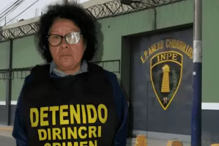 Madre de 'El Monstruo' fue clasificada para el penal Anexo Mujeres Chorrillos