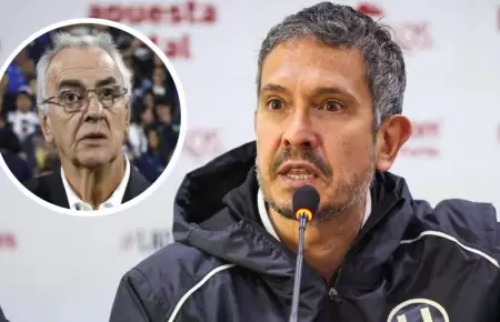 Franco Velazco descart mala relacin con Jorge Fossati.