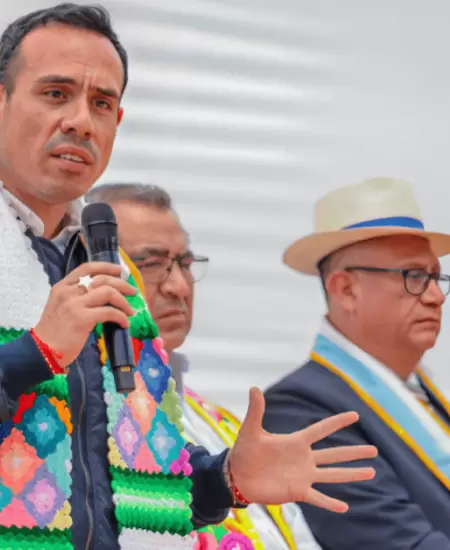 Presidente José Jerí se dirigió a sus detractores desde Huancayo