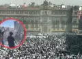 Marcha de la 'Generacin Z' en Mxico: Enfrentamientos con la polica en exteriores de Palacio Nacional