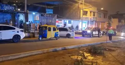 Ataque criminal en San Juan de Miraflores