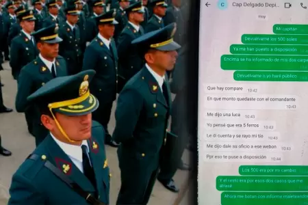 Dos oficiales PNP en Apurmac son investigados por cobro de cupos.