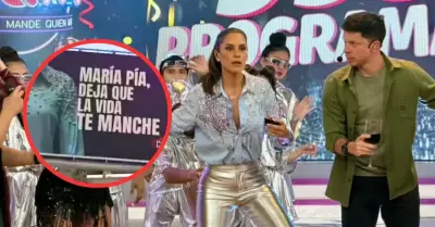 Mara Pa Copello sufre incidente con su ropa.