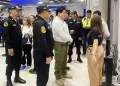 Mininter realiz inspeccin al Aeropuerto Jorge Chvez: Supervis servicios PNP y aduaneros