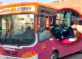 SMP: Nuevo ataque extorsivo contra un bus a plena luz del da