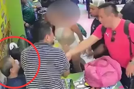 Cantante de cumbia es acosada en plena salida de su show en Iquitos