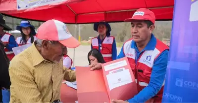 Inician titulacin para posesiones de ms de 10 aos