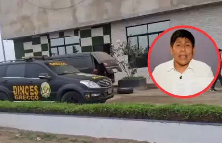 Empresario denuncia que PNP rob medio milln de soles de su vivienda