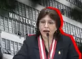 Delia Espinoza acudi a la sede del Ministerio Pblico para coordinar su regreso como fiscal de la Nacin