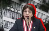 Delia Espinoza acudi a la sede del Ministerio Pblico para coordinar su regreso como fiscal de la Nacin