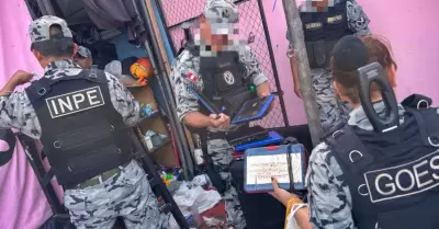 Internos escondan dinero, televisores, USBs y ms objetos prohibidos.