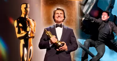 Tom Cruise finalmente recibe su primer Oscar tras 40 aos de trayectoria.