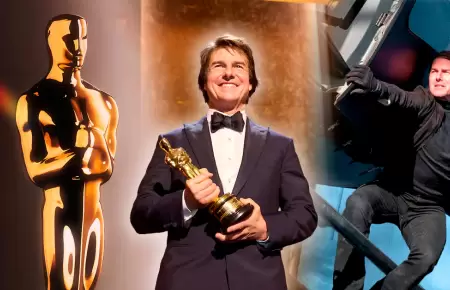 Tom Cruise finalmente recibe su primer Oscar tras 40 aos de trayectoria.