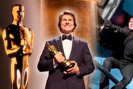 Tom Cruise finalmente recibe su primer Oscar tras 40 aos de trayectoria.