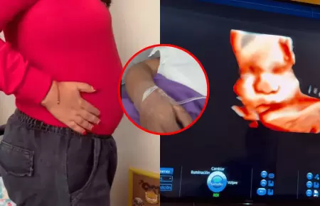 Periodista peruana es hospitalizada tras romperse fuente de su embarazo