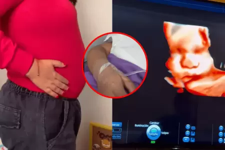 Periodista peruana es hospitalizada tras romperse fuente de su embarazo