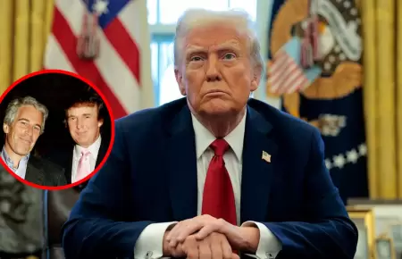 Trump niega vnculos con Epstein.